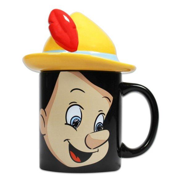 Taza Bögre Pinocchio MUGSDC04 Fekete 400 ml Fedéllel MOST 15817 HELYETT 11285
Ft-ért!