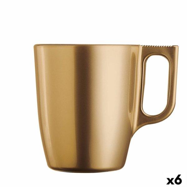 Taza Bögre Luminarc Flashy Aranysàrga Üveg 250 ml (6 egység) MOST 18779
HELYETT 12947 Ft-ért!