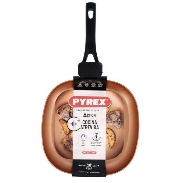 Lapos grillserpenyő Pyrex Action Négyzetben Fém Ø 28 cm MOST 14664 HELYETT
10111 Ft-ért!