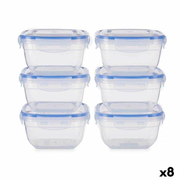 Uzsonnás doboz szett Leknes 30103 Kék Átlátszó Műanyag 900 ml 14,5 x 8,5 x
14,5 cm Hermetikus (8 egység) MOST 62810 HELYETT 49416 Ft-ért!