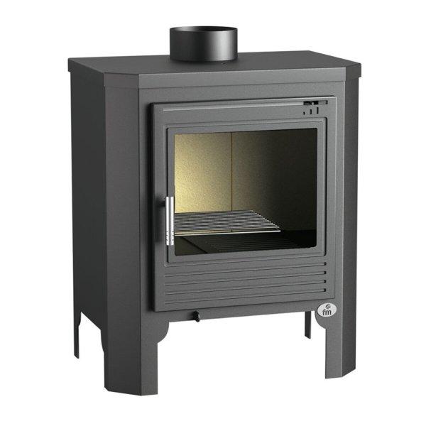 Wood Stove FM Calefacción 57 x 40 x 71,7 cm MOST 546003 HELYETT 461387 Ft-ért!