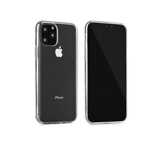 0,5mm Ultra Slim Apple iPhone 16 Pro szilikon hátlap tok, átlátszó