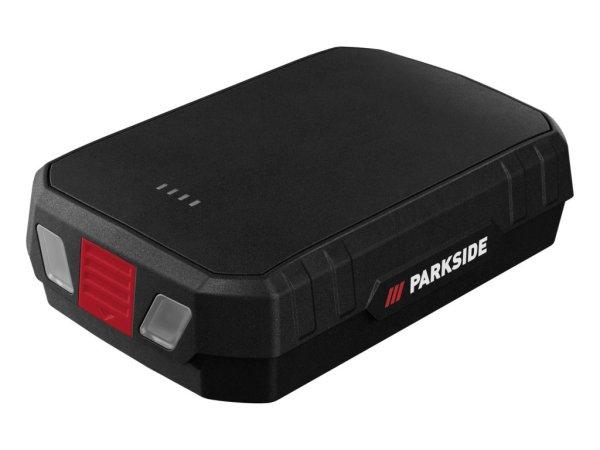 ParkSide PPB 10000 A1 PD Fast Charge 10000 mAh Li-ion PowerBank, hordozható
mobiltöltő akkumulátor 15W, 5V 3A - 12V 1.5A Power Delivery 3.0