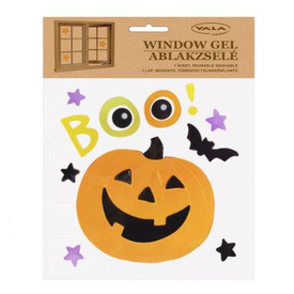 Ablakzselé Halloween tök