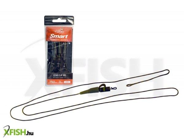 Carp Expert Előkötött Leadcore Szerelék Gyorskapoccsal Zöld 3db/csomag