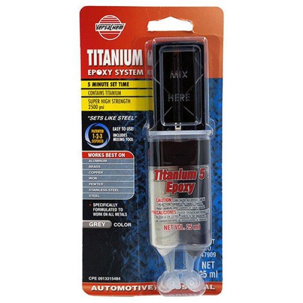 VersaChem Titanium Epoxy Kétkomponensű Fémragasztó - 25ml