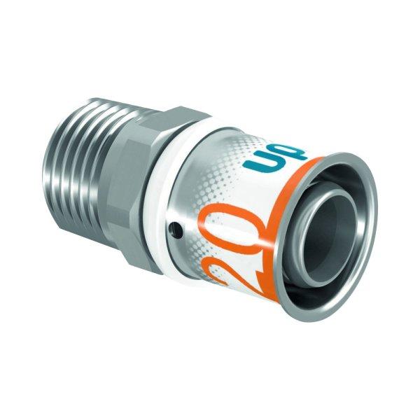 UPONOR S-Press PLUS menetes átmeneti idom ötrétegű csőhöz, 20 mm x
1/2" K