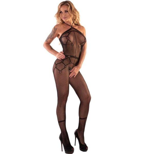 LIVCO CORSETTI FASHION - HACINT LC 17342 BODYSTOCKING LÁBSZÁR NÉLKÜLI FEKETE
EGY MÉRET