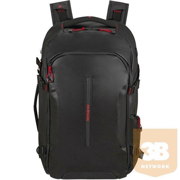 SAMSONITE Notebook hátizsák 142896-1041, TRAVEL BACKPACK S 38L 17.3"
(BLACK) -ECODIVER