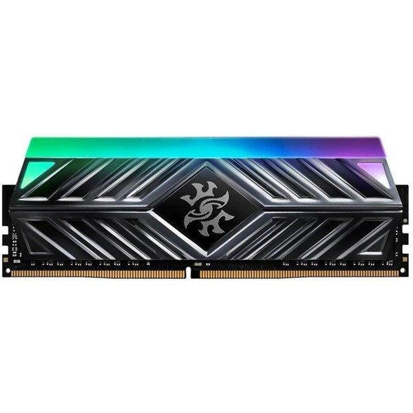 ADATA Memória Desktop - 8GB DDR4 SPECTRIX D41 (8GB, 3600MHz, CL18, 1.35V,
hűtőbordás, RGB)