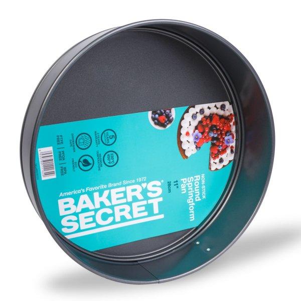 Baker's Secret Essential Line - csatos sütőforma rozsdamentes acél
csattal - 28 cm (DA00959)