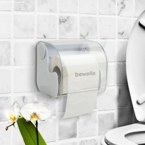 Bewello WC-papír tartó - fehér - 145 x 130 x 123 mm - fehér (BW3019)