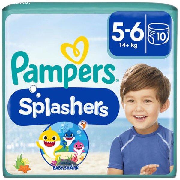 Pamper úszópelenka Splashers 5-6 10db 14kg felett