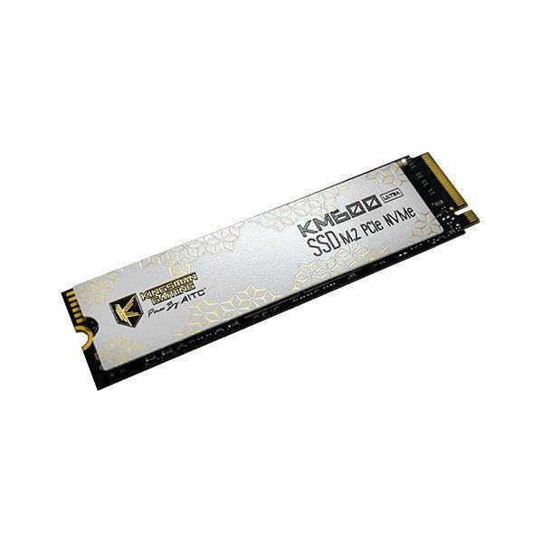 Kingsman SSD 512GB - KM600 ULTRA (3D TLC, M.2 PCIe Gen 3x4, NVMe 1.4, r:3200
MB/s, w:2500 MB/s) Hűtőbordás