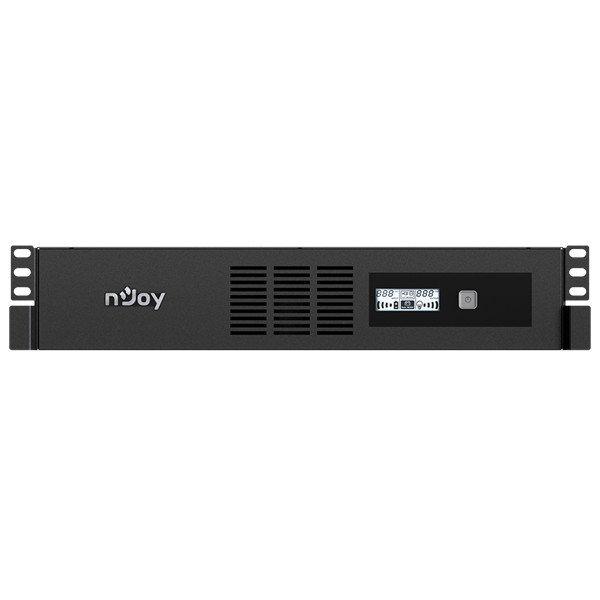 NJOY Szünetmentes 800VA - Code 600 (4 IEC C13, line-interaktív, USB
menedzsment, szoftver, LCD kijelző, 2U rack)