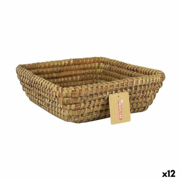 Többcélú kosár Privilege Korne Barna vesszőfonás Négyzetben 27 x 27 x 9
cm (12 egység) MOST 32113 HELYETT 19594 Ft-ért!