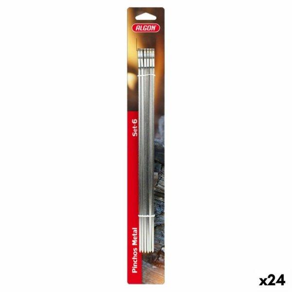 Grill nyárs készlet Algon Fém 6 Darabok (24 egység) (33 cm x 4 mm) MOST
40651 HELYETT 18503 Ft-ért!