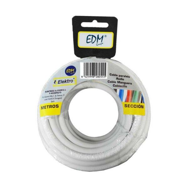 Kábel EDM 28006 Fehér 50 m 2 X 0,5 mm MOST 17851 HELYETT 12021 Ft-ért!