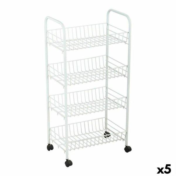 Növényi kocsi Confortime Fehér Fém 4 Polcok 36 x 26,5 x 86 cm (5 egység)
MOST 79857 HELYETT 45282 Ft-ért!