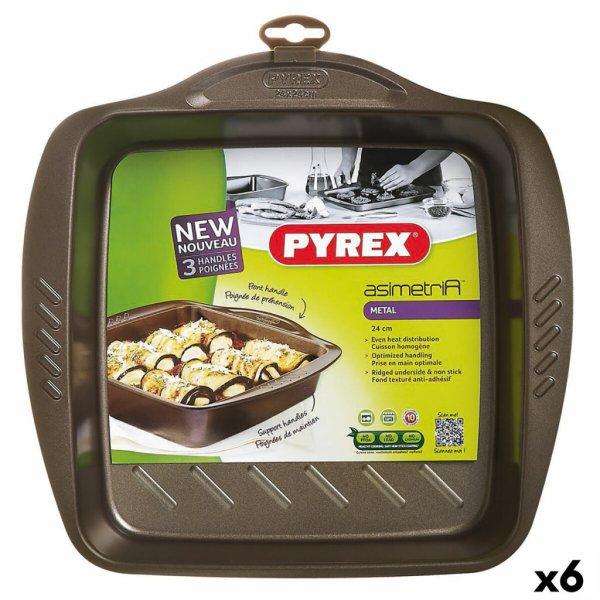 Sütőforma Pyrex Asimetria Négyzetben Fekete Fém 24 x 24 cm (6 egység) MOST
64775 HELYETT 48746 Ft-ért!