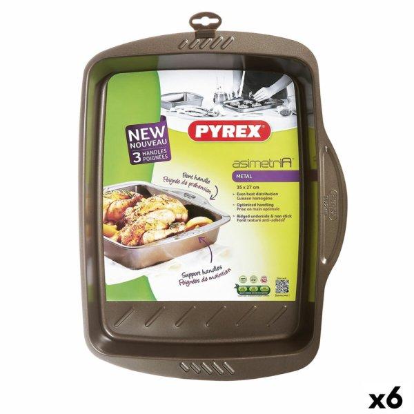 Téglalap alakú sütőforma Pyrex Asimetria Fekete Fém 35 x 27 cm
Négyszögletes (6 egység) MOST 71225 HELYETT 53599 Ft-ért!