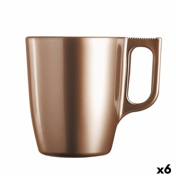Taza Bögre Luminarc Flashy Világos barna 250 ml Üveg (6 egység) MOST 18779
HELYETT 12947 Ft-ért!
