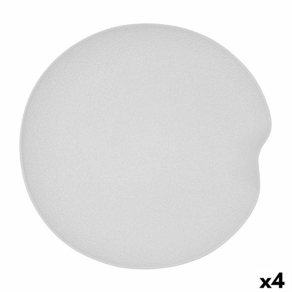 Snack tálca Bidasoa Fosil Fehér Kerámia Alumínium-oxid 31,4 x 31,2 x 4 cm (4
egység) MOST 32708 HELYETT 23075 Ft-ért!