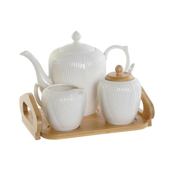 Edények DKD Home Decor Fehér Természetes Bambusz Porcelán MOST 25624 HELYETT
14998 Ft-ért!