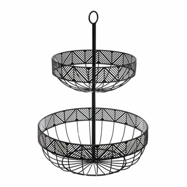 Gyümölcsöstál 5five Simply Smart Fekete Fém 30 x 30 x 42 cm MOST 17572
HELYETT 11831 Ft-ért!