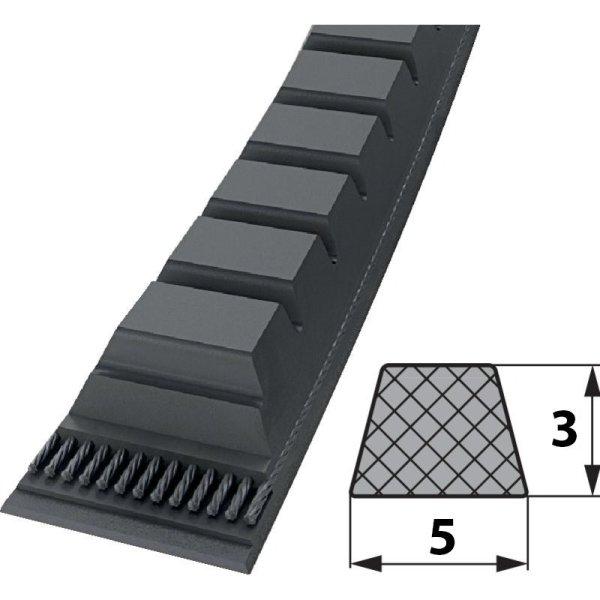 Optibelt fogazott ékszíj 5 x 530 Li