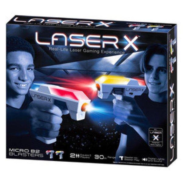 Laser-X Dupla csomag mikro pisztoly