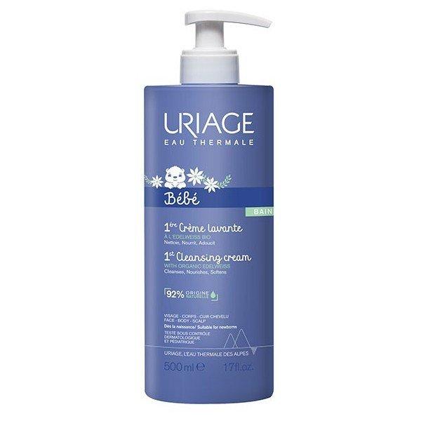 Uriage Gyermek mosakodó krém Bebe (1st Cleansing Cream) 200 ml