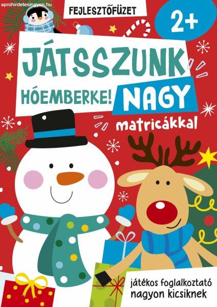 Játsszunk hóemberke! - nagy matricákkal