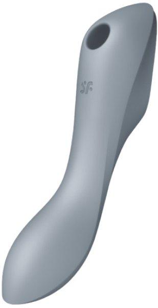 SATISFYER - CURVY TRINITY 3 AIR PULSE VIBRATOR GREY