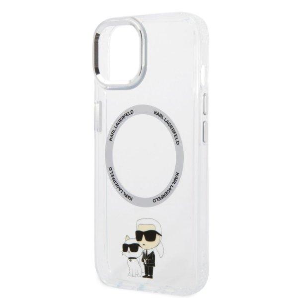 Karl Lagerfeld IML Karl and Choupette NFT MagSafe Apple iPhone 15 (6.1)
hátlapvédő tok átlátszó (KLHCP14X3DRKCNK)