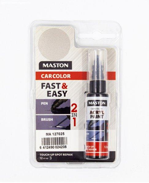 Maston, Javító Stift, 2in1, Ezüst, Metál, 12ml