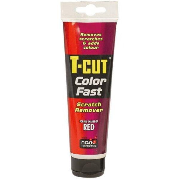 T-Cut, Colourfast Scratch Remover, Karceltávolító, Piros, 150g