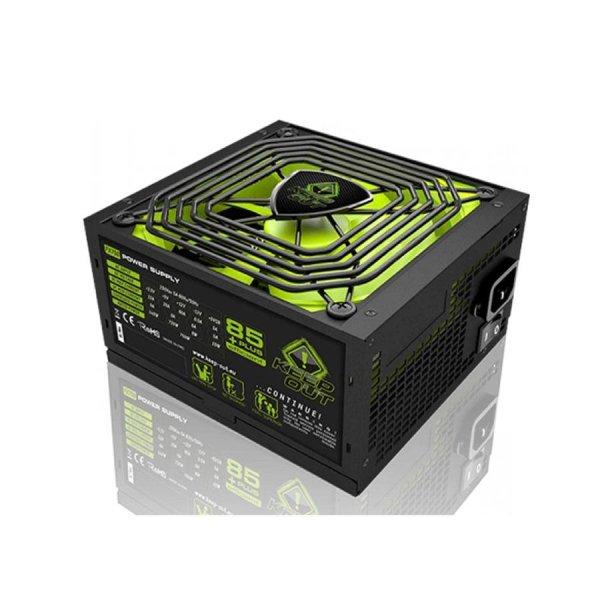 Keep Out FX700 700W tápegység Gaming PSU 14cm fan aktív PFC 85%