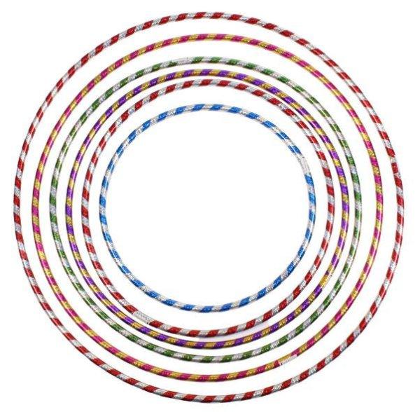 Hula Hoop csíkos karika, 65 cm