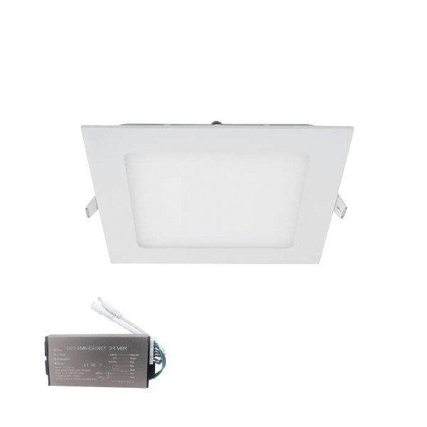 LED PANEL SZÖGLETES 18W 2700K SÜLLYESZTETT SZERELÉSŰ +SÜRGŐSSÉGI
KÉSZLETTEL