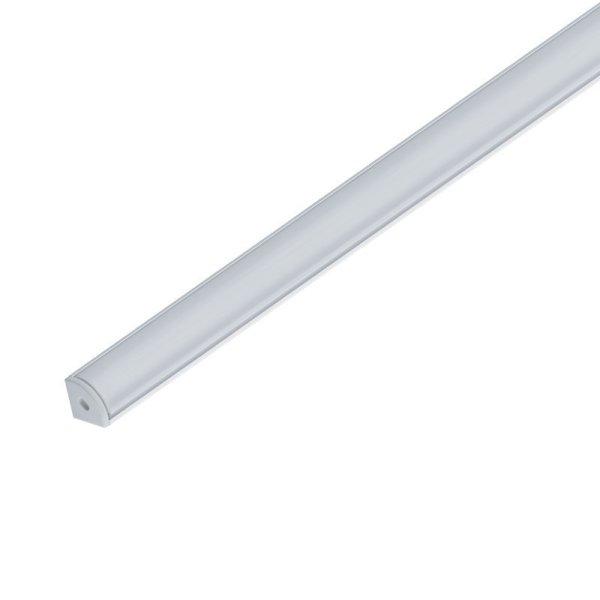 ELM9012/2 ALUMINIUM PROFIL LED SZALAGHOZ, MATT TAKARÓPROFIL, FELÜLETRE
SZERELHET