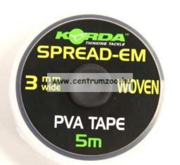 Korda PVA Tape szalag – 5m 3mm (KPT)