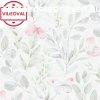 Spring fehr alapon szrke-zld-kk csillog mezei virgos t