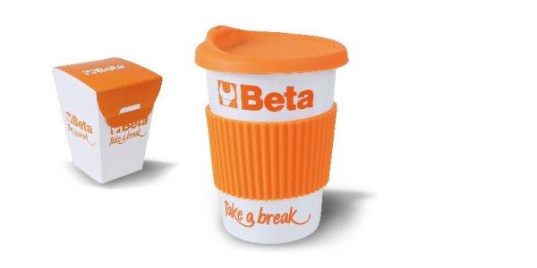 Beta 9527MUG "Mug" bögre, szilikon fedél és csík