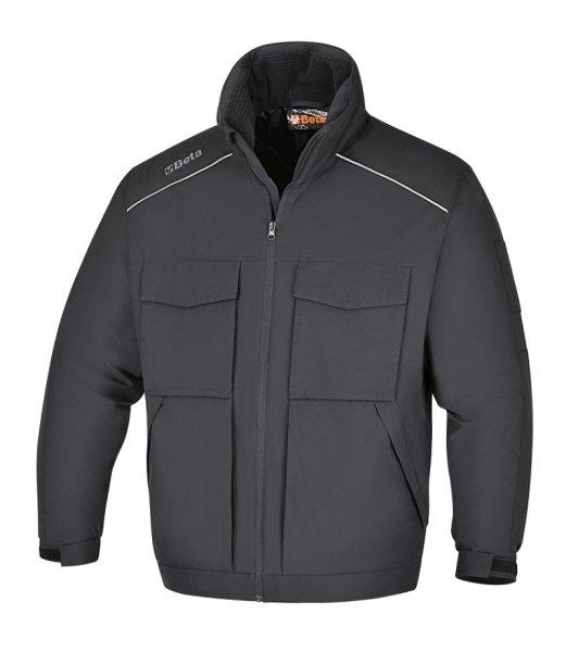 Beta 7750N/XL Bomber munkadzseki, sokzsebes, 100% poliészter, 100% poliészter
vattázás, 120 g/m2, fekete