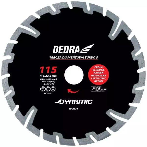 DEDRA Super -Segment gyémánttárcsa 125/22,2mm Dynamic