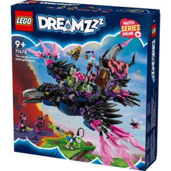 LEGO Dreamzzz 71478 A Sötét boszorkány és az Éjféli holló