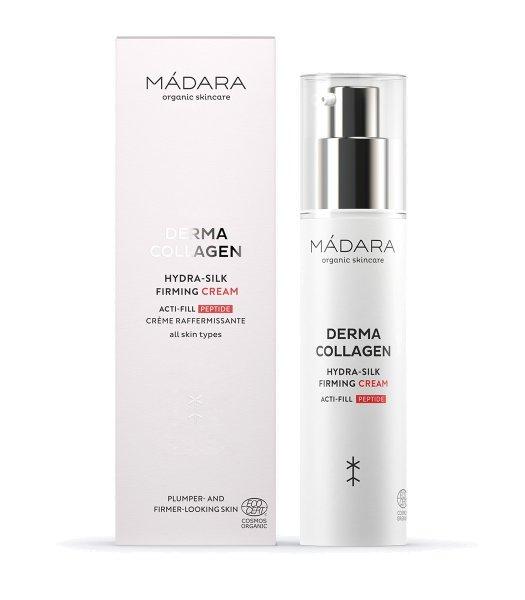 MÁDARA Selymes bőrfeszesítő arckrém Derma Collagen
(Hydra-Silk Firming Cream) 50 ml