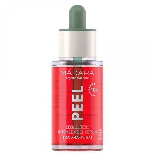 MÁDARA Hialuron intenzív peeling szérum AHA savakkal Peel
(Hyaluron Intense Peel Serum) 30 ml