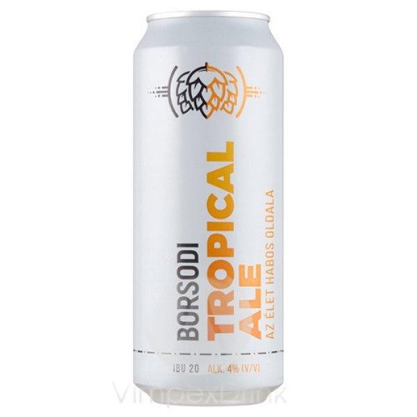 borsodi ale tropical dobozos 4% 0,5l /24/